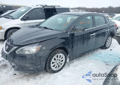2017 Nissan Sentra Sv from USA, damaged, VIN 3N1AB7AP1HY284889